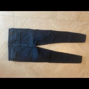 A+F dark wash skinny jeans